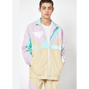 PUMA x Diamond Supply Collab Windbreaker Jacket Men’s L Streetwear Retro